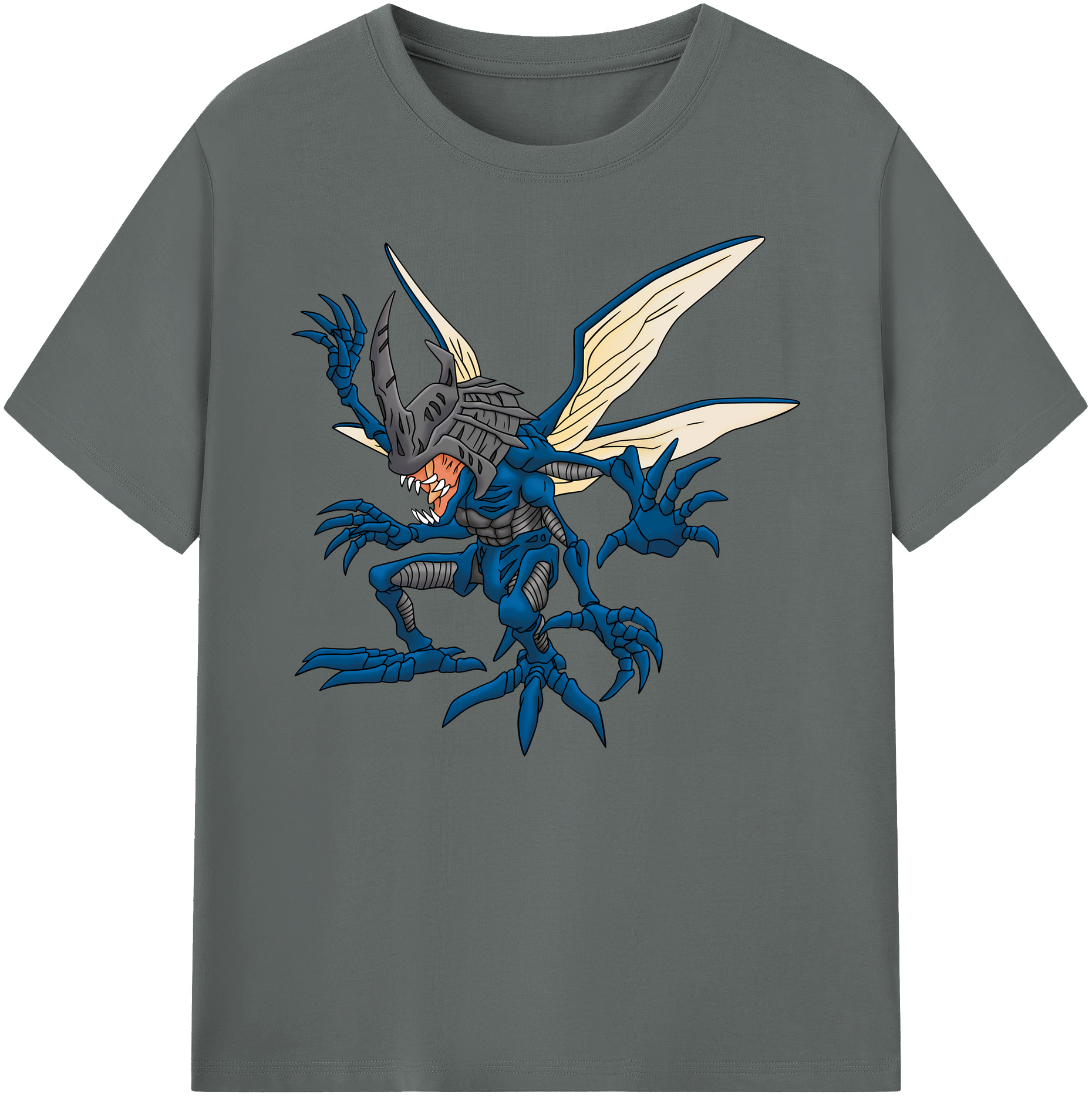 （画像用） Digimon デジタルモンスター/デジモン 綿100％ メンズ半袖Tシャツ｜肌触りやわらか＆通気性